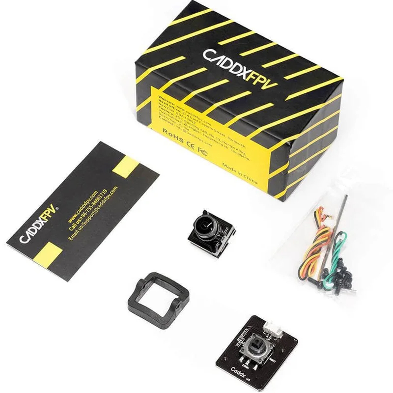 Drone Racing Camera - Caddx Baby Ratel 2 ナノ サイズ