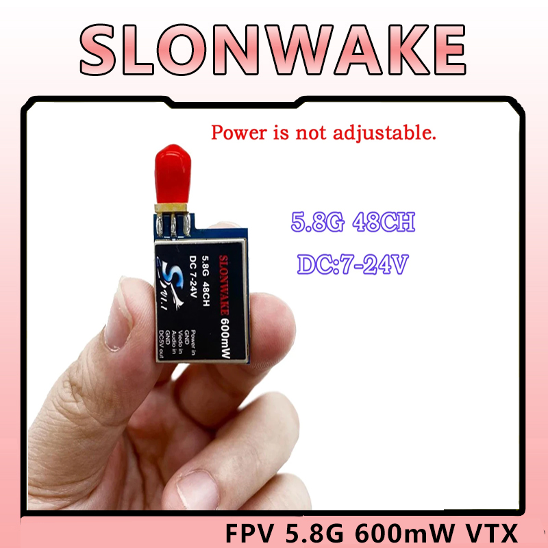 SLONWAKE 5.8G TS5823 PRO ミニアナロ - Drone Racing Camera のレビューと価格
